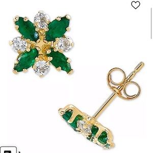 NWT Emerald Earrings